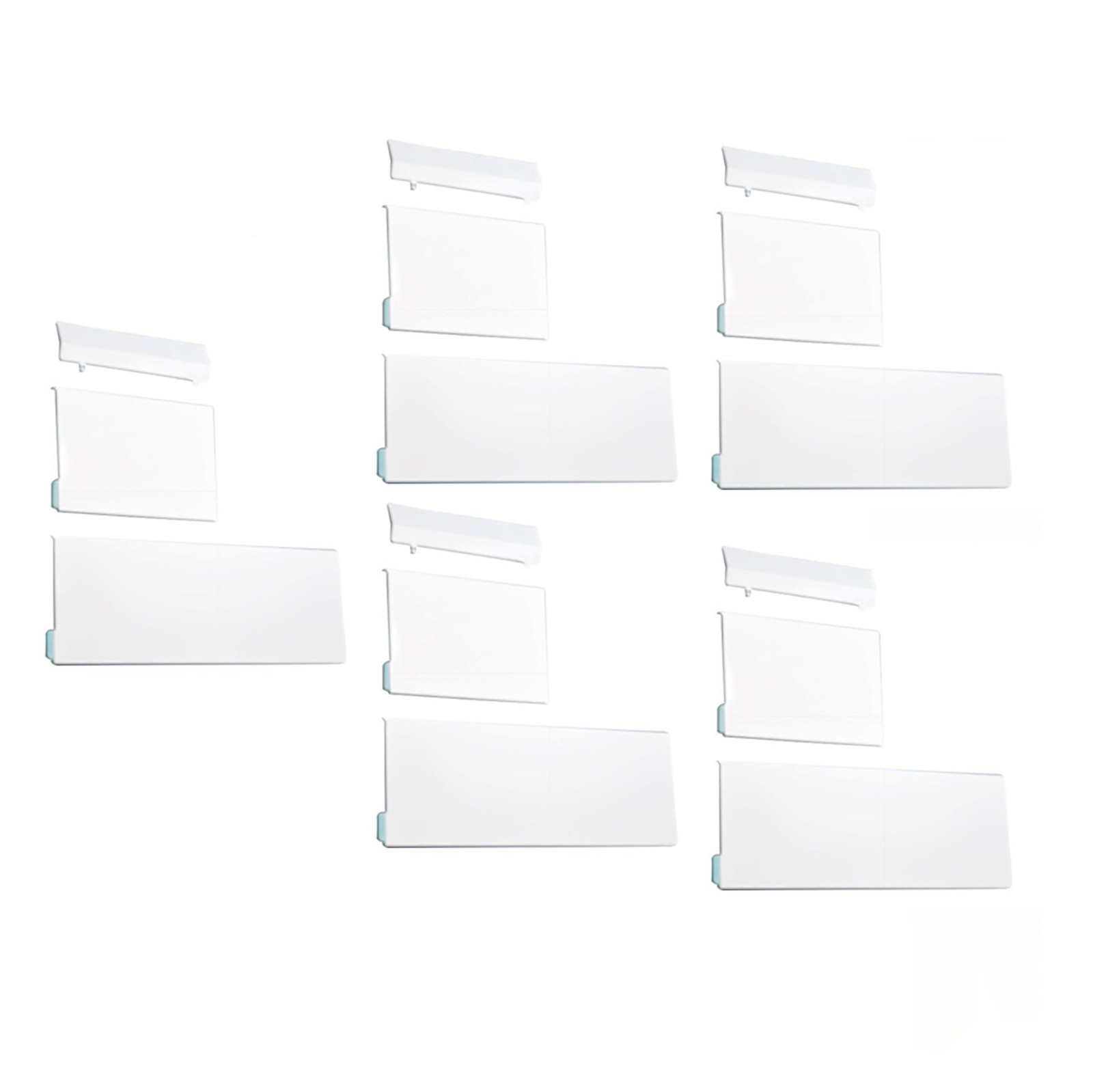 15 x  Lightweight Memory Card Door Slot Cover For Nintendo Wii Game Console