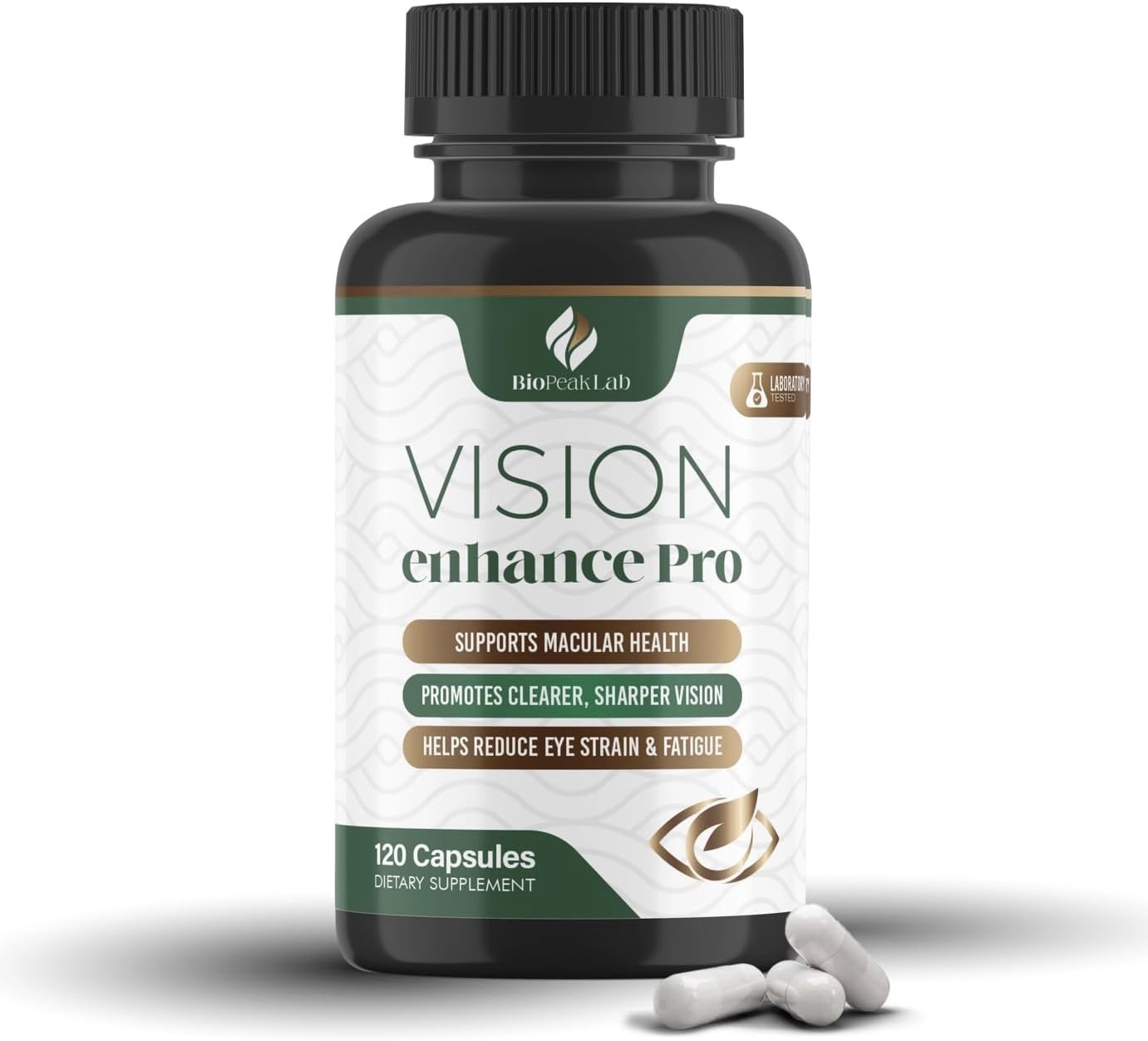 BioPeak Lab Vision Enhance Pro Eye Wellness (120 ct) - New & Ships Free!