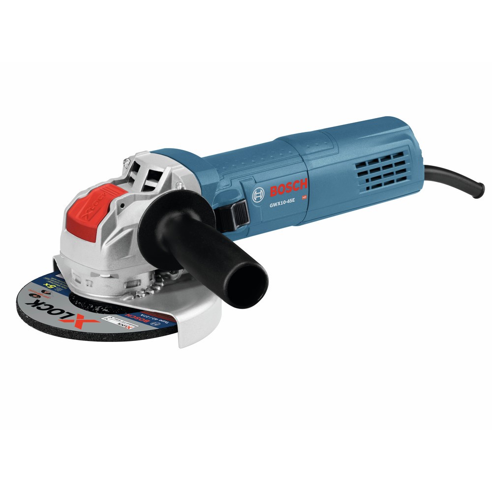 Bosch GWX1045ERT X-LOCK Ergonomic 4-1/2 in. Grinder Certified Refurbished
