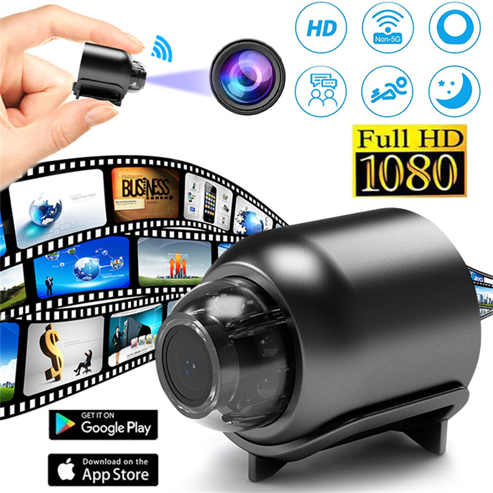 WiFi 1080P Mini Camara Oculta De Seguridad Espia Inalambrica Con Audio y Video