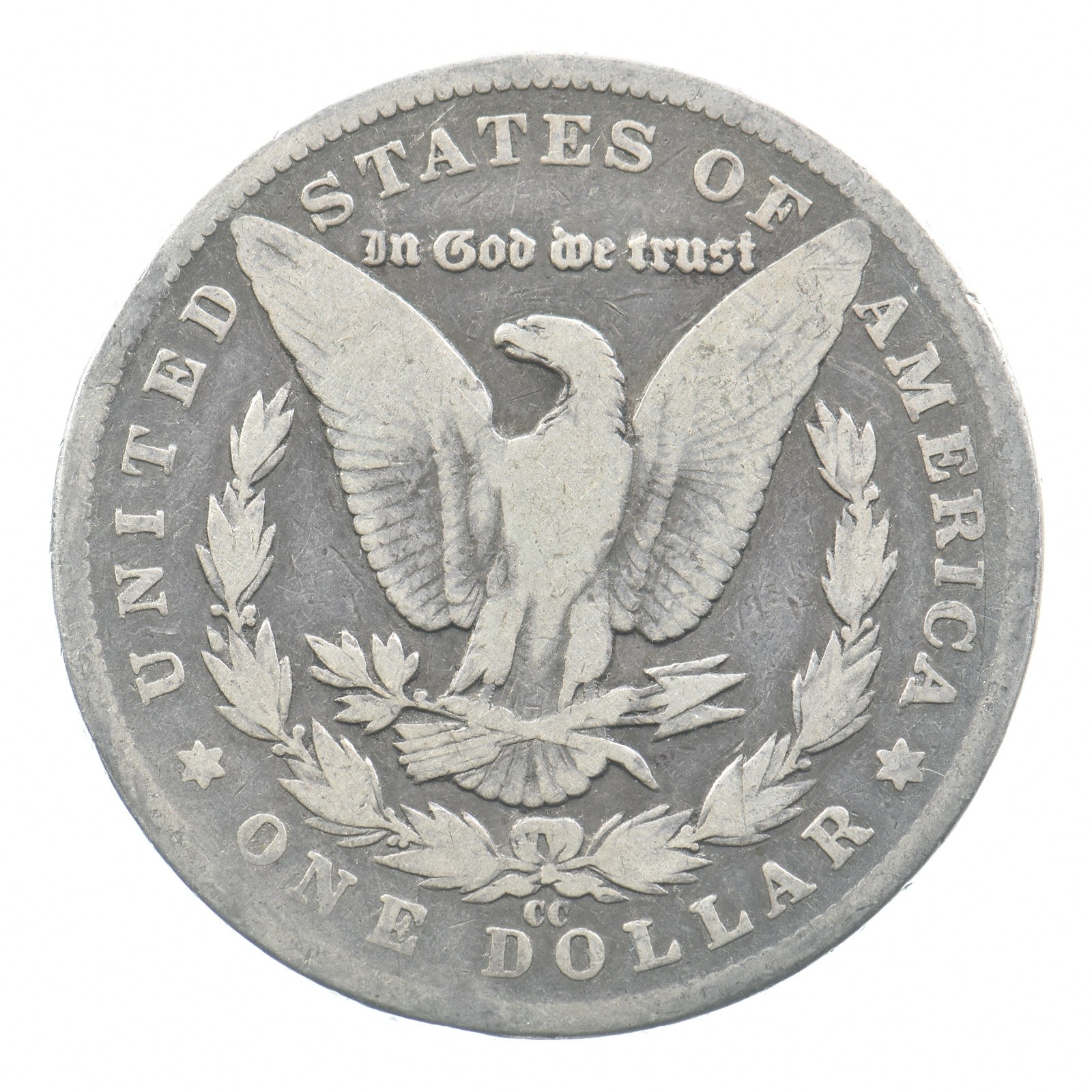 1890-CC Morgan Silver Dollar *9817