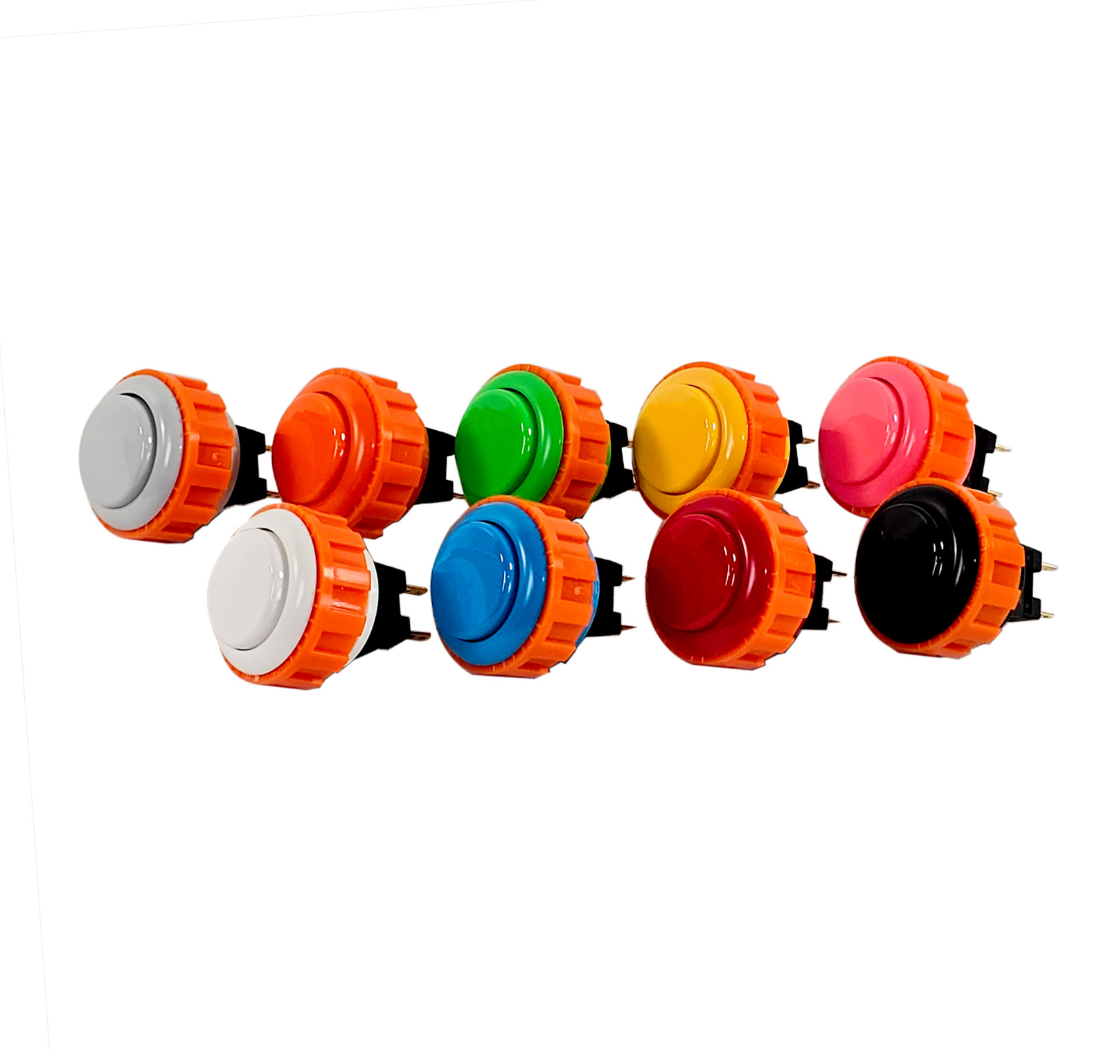 Tesi DITO SC 24 MM Solid Arcade Push Button Guitar Kill Switch Screw Mount