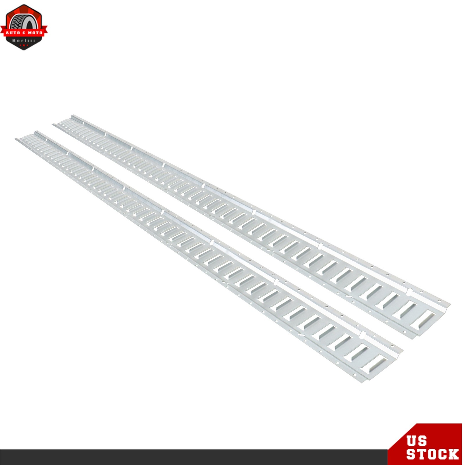 8' E Track Tie Down Enclosed Trailer 30 Pack With End Caps Straps Rings For ATV