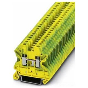 Phoenix Contact 3044092 Ground Terminal Block 5.2mm 26-12 AWG Screw Connection