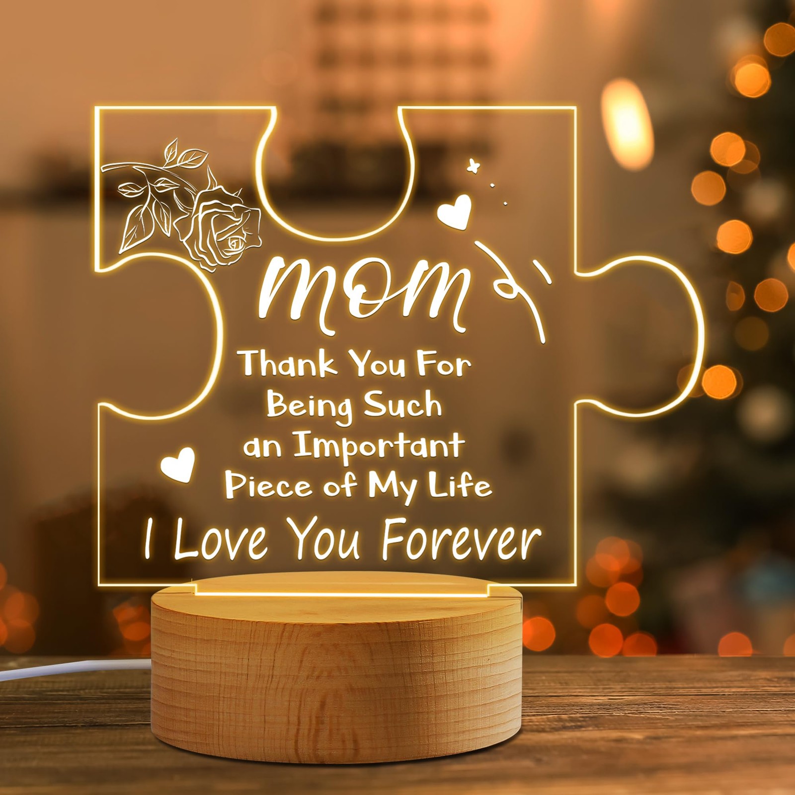 Gifts for Mom, Mothers Day from Husband Daughter Son, Birthday Women Wife Gifts.