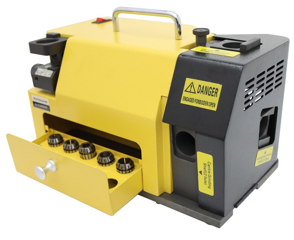 End Mill Grinder 4400rpm Mill Grinder Sharpener Sharpener 4-14 Range 200W