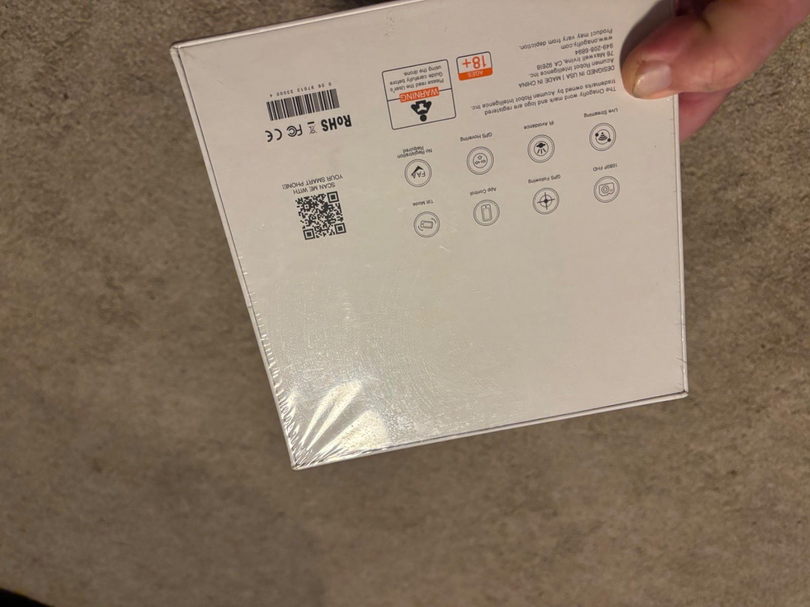 ONAGO FLY SMART DRONE(factory seal)