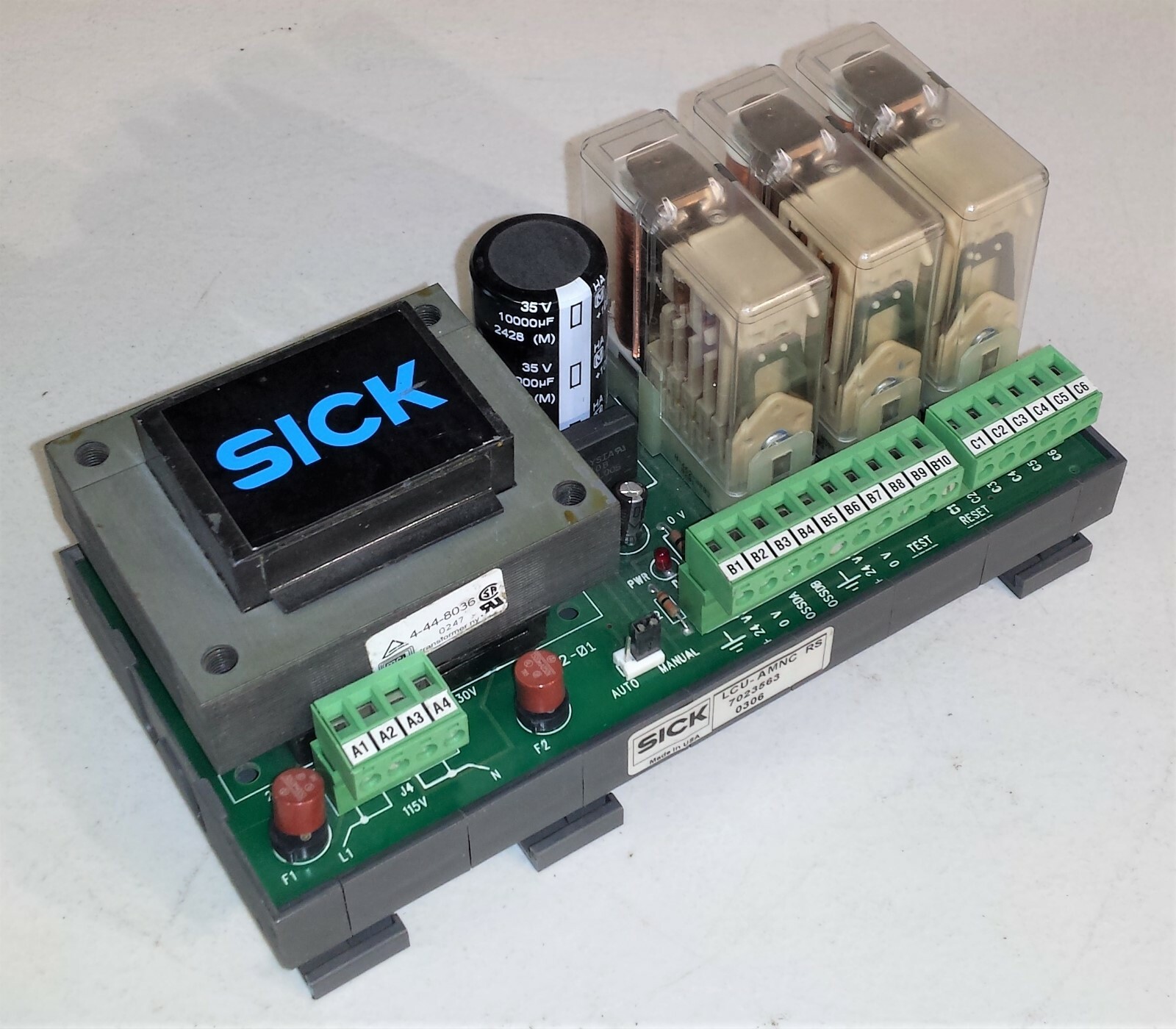 SICK LCU-AMNC RS Control Power Supply, 115/230V AC to 24V DC 2A, 7023563