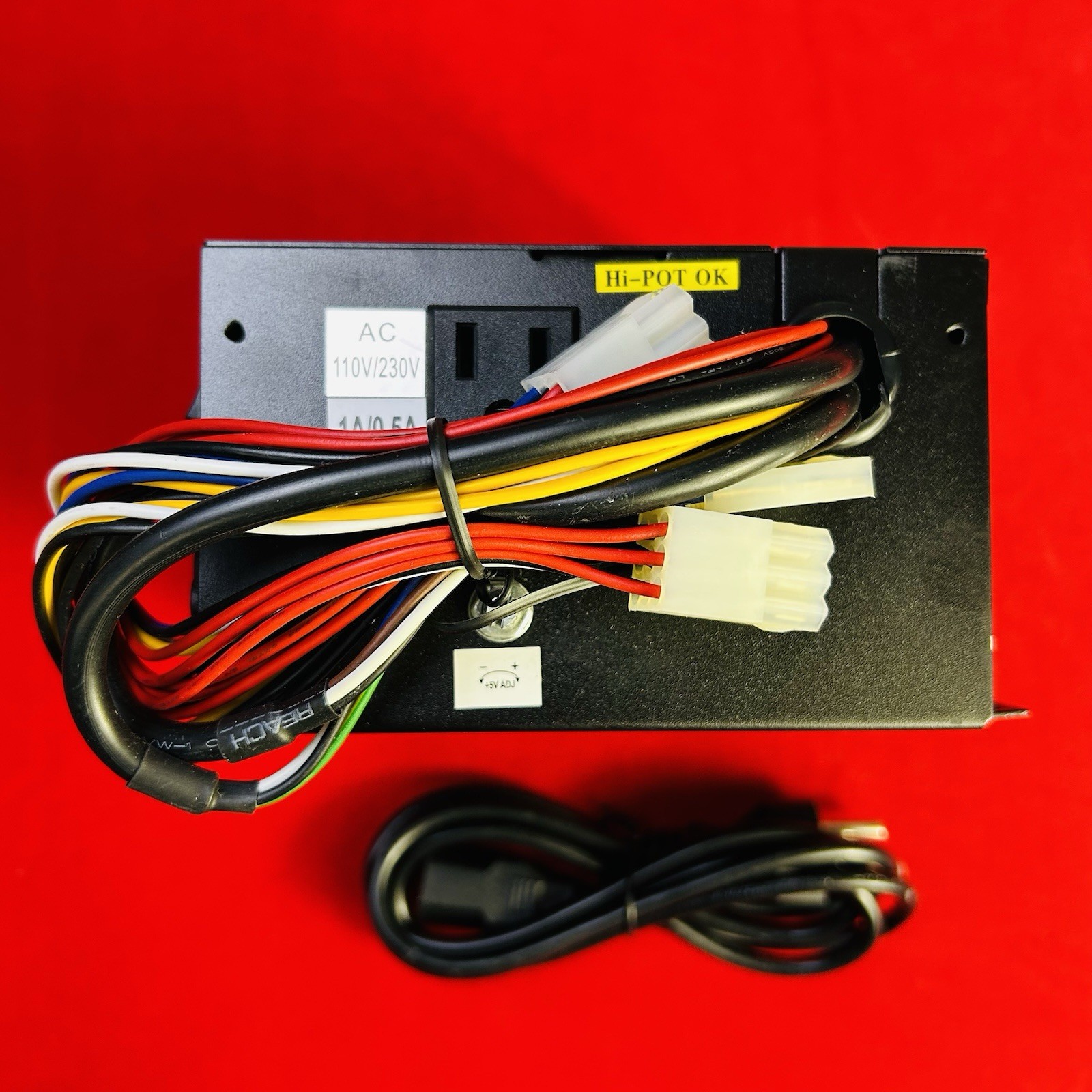 Twisted Quarter Arcade Power Supply With Cords New Tested