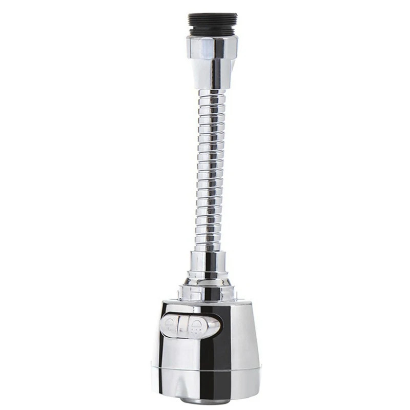 Rotatable 360 Degree Faucet Adapter Kitchen Shower Head Dual Mode Water Saving T