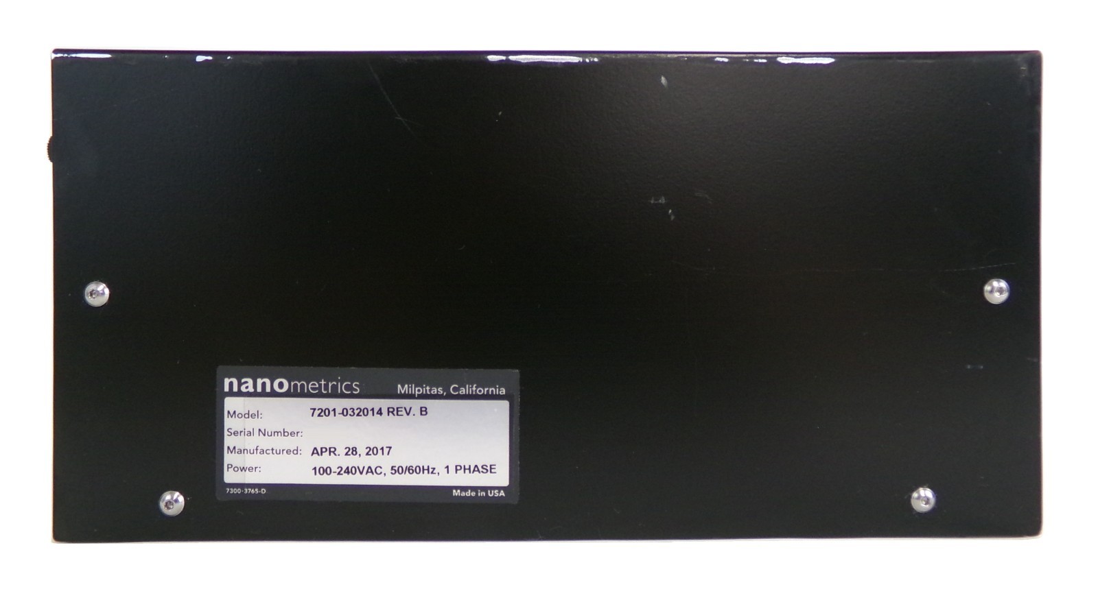 Nanometrics 7201-032014 Power Supply Working Surplus