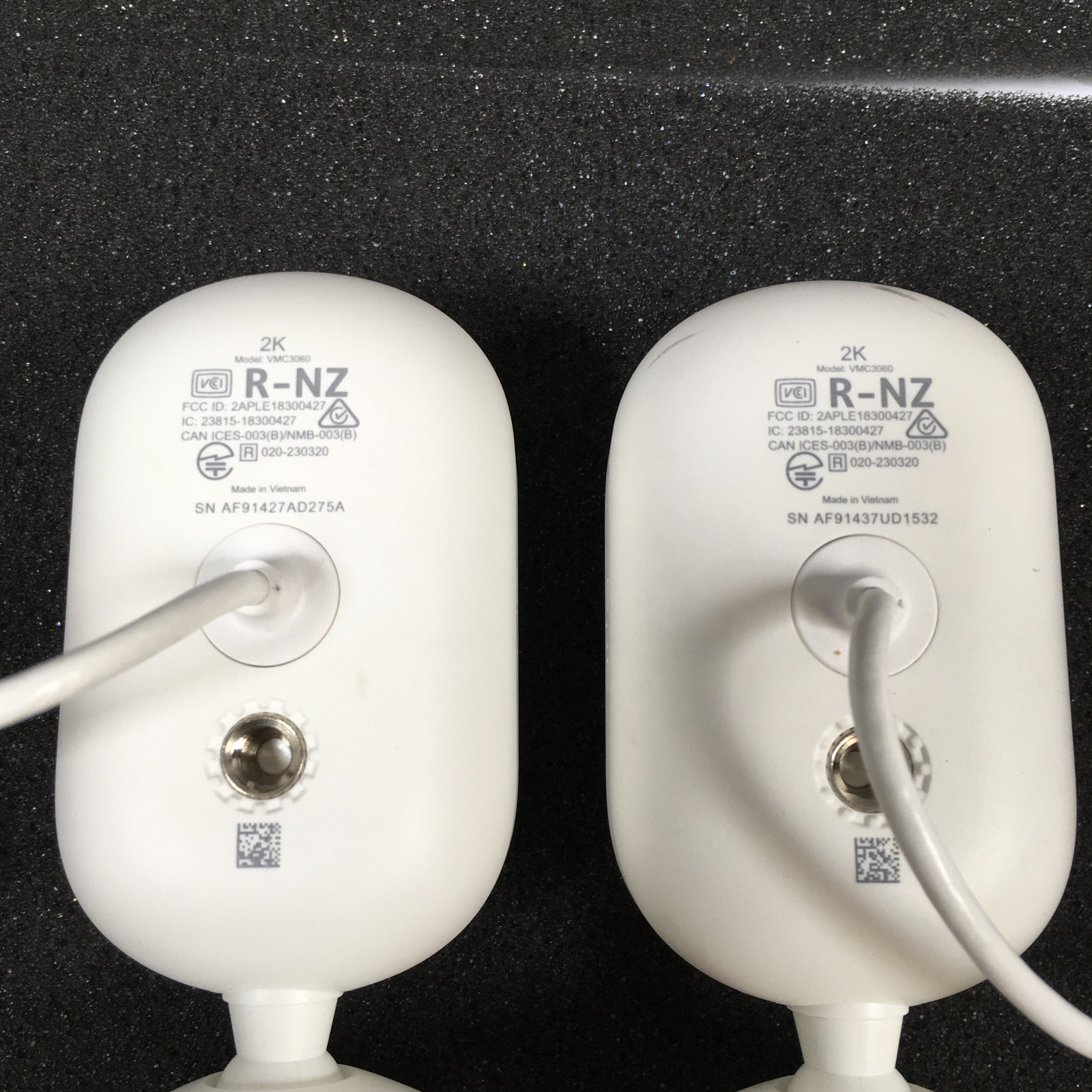 Arlo Essential Indoor (2nd Gen.) Wired 2K Security Camera VMC3060 - (2 PACK)