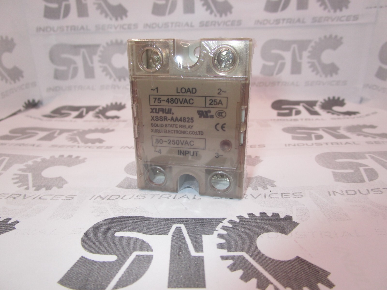 XSSR-AA4825 Solid State Relay 25A Load 75-480 VAC / Control 80-250VAC