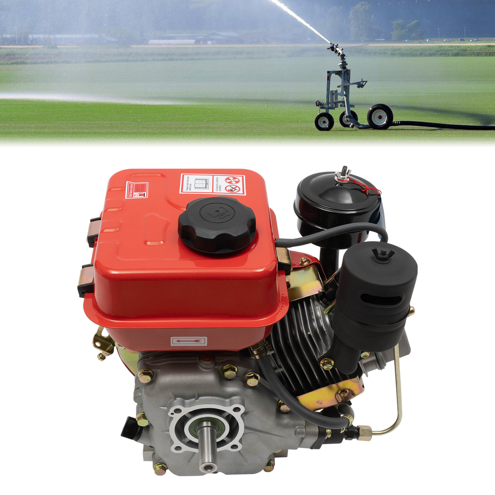196cc 4-Stroke Engine Air-cooled Single Cylinder For Small Agricultural Machiner