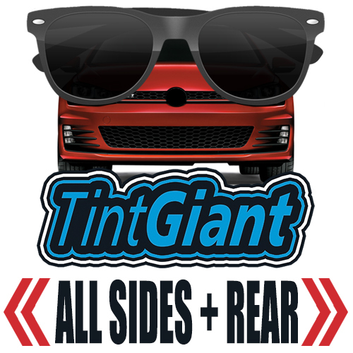 TINTGIANT PRECUT ALL SIDES + REAR WINDOW TINT FOR CHEVY 3500 STD 07-14