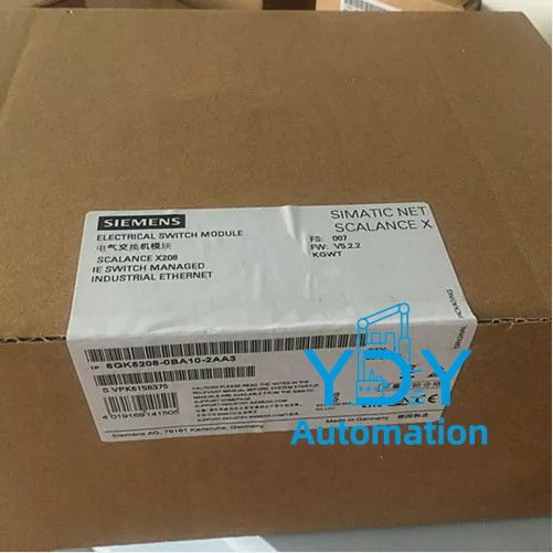 New with box Siemens 6GK5208-0BA10-2AA3 6GK5 208-0BA10-2AA3 fast shipments