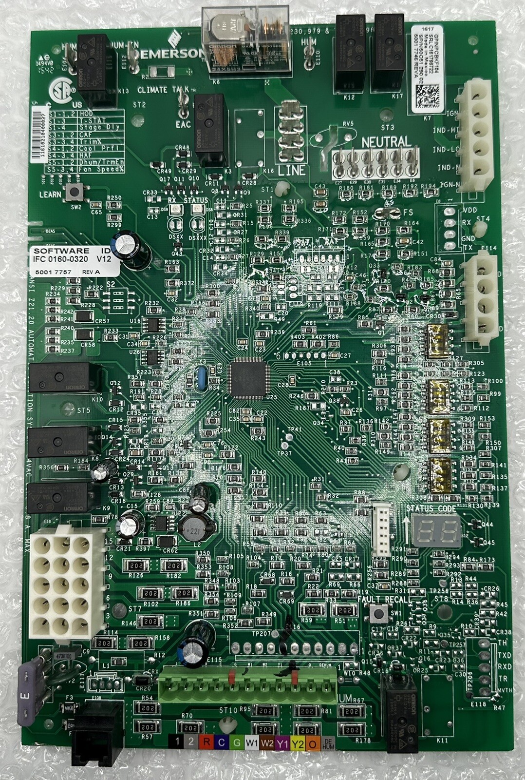 GP/NPCBKF104  Amana furnace Control Board
