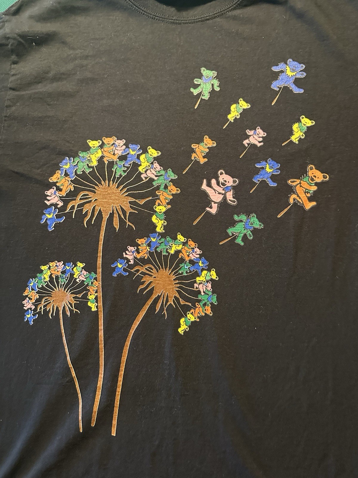 Grateful Dead Floral Bear Shirt