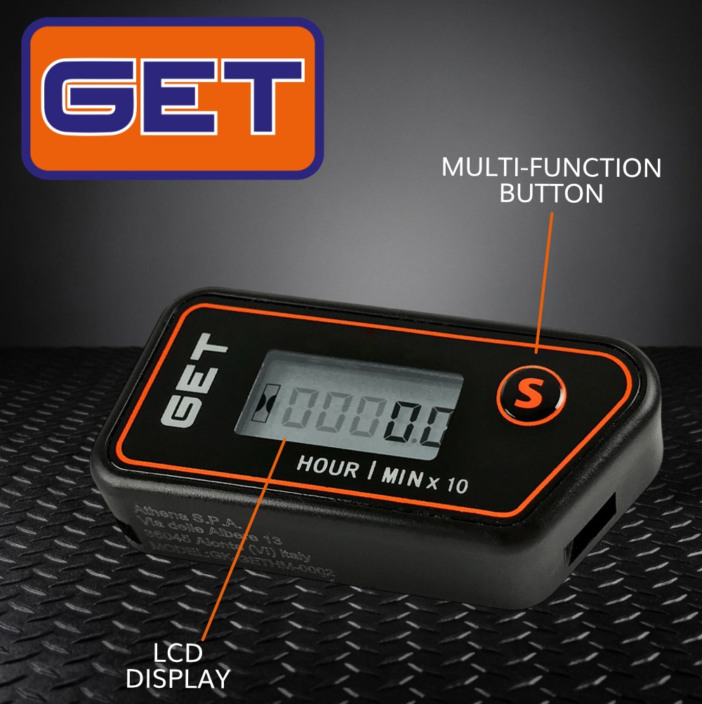 GET GK-GETHM-0001 Smart SOS Wireless Hour Meter & Crash Alert System
