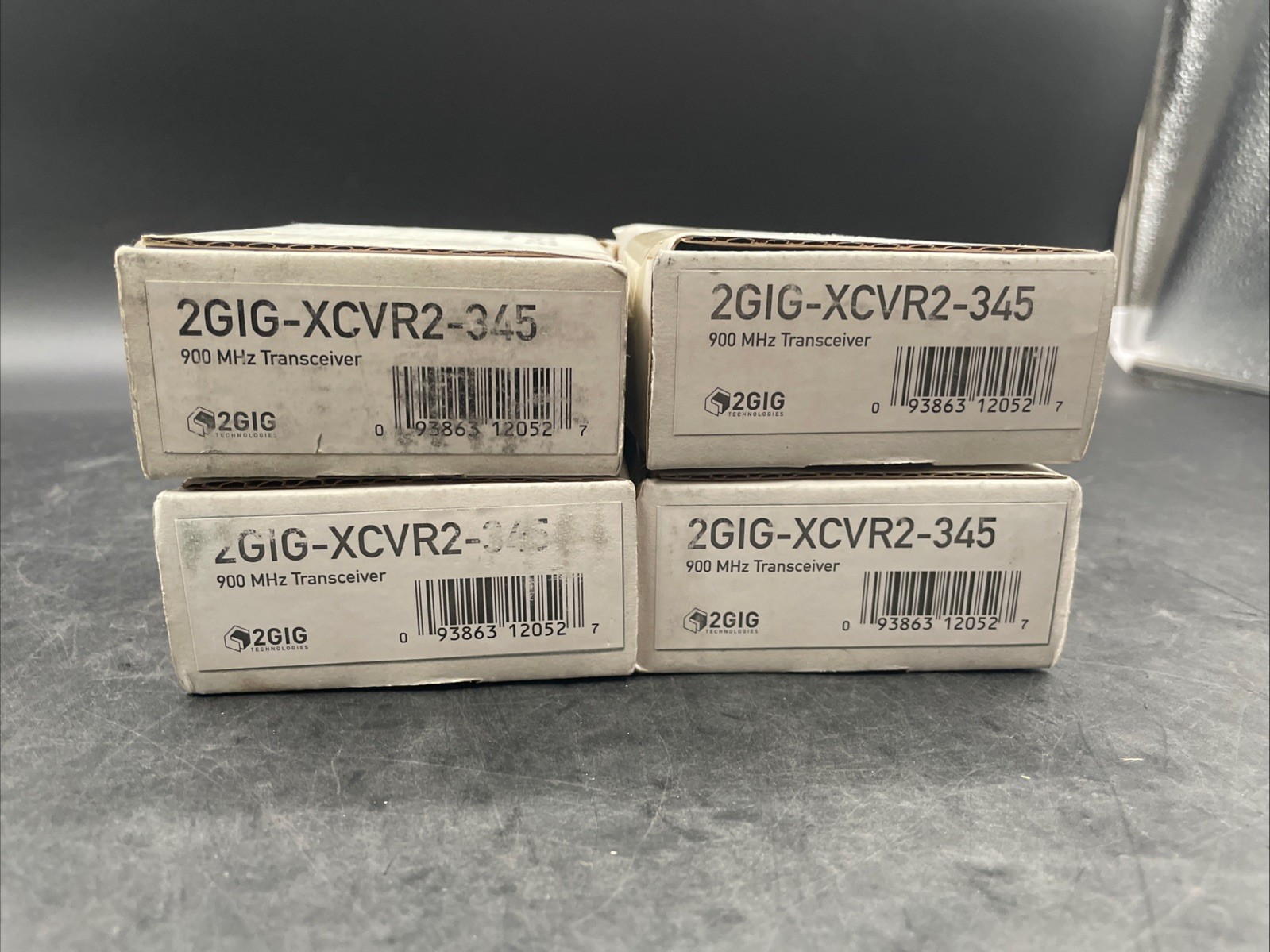Lot Of 4 2GIG-XCVR2-345 Security System Wireless Transceiver