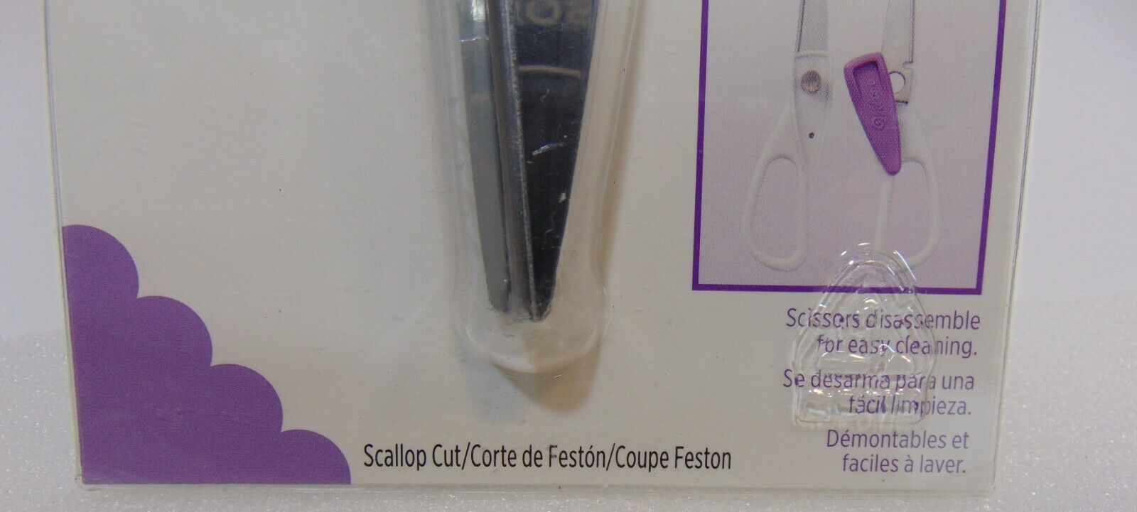 Wilton Cake Decorating Scissors Scallop Zigzag Icing Decorative Edges Rolled 2