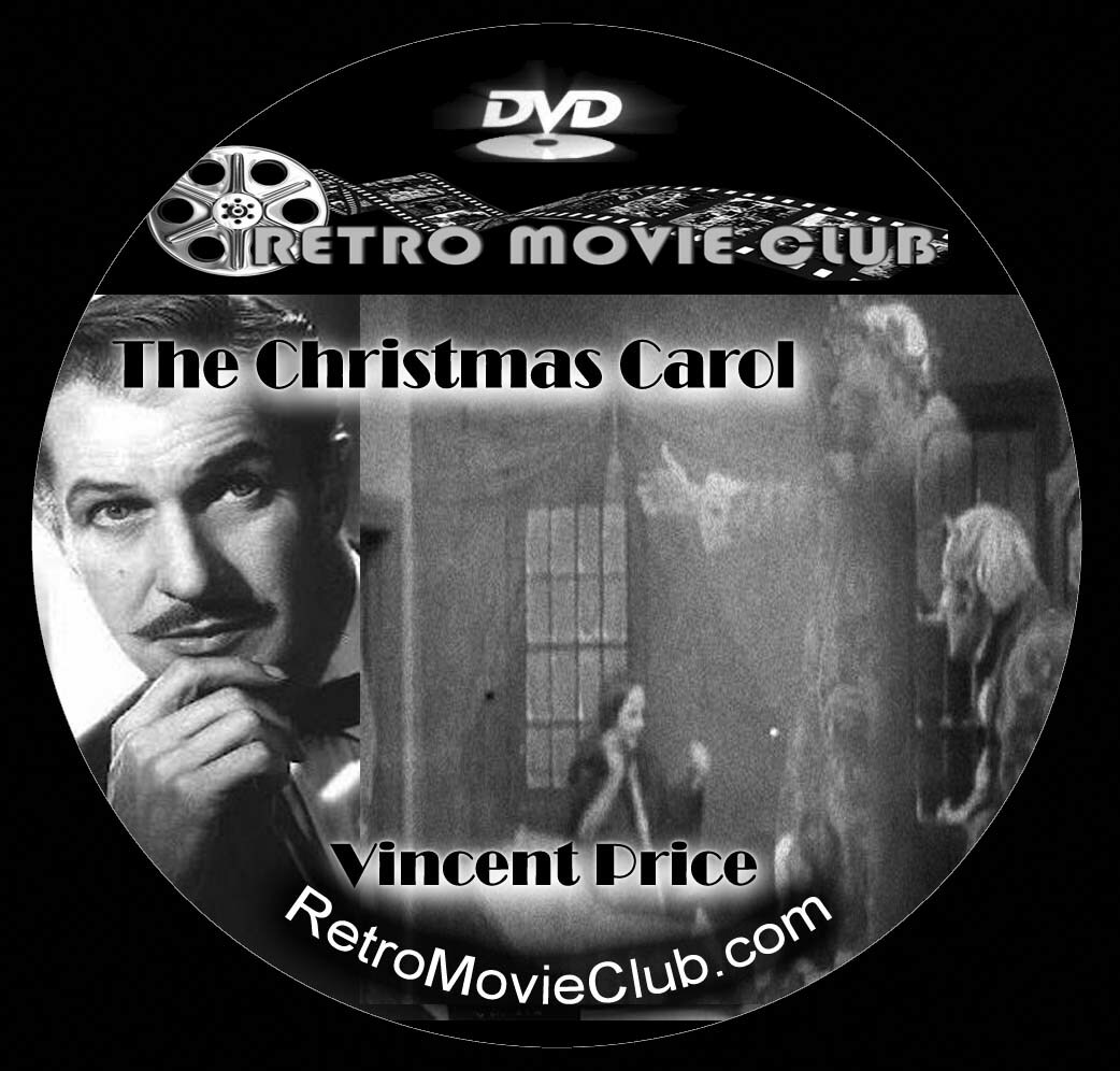 The Christmas Carol (1949) Charles Dickens Story Told by Vincent Price DVD