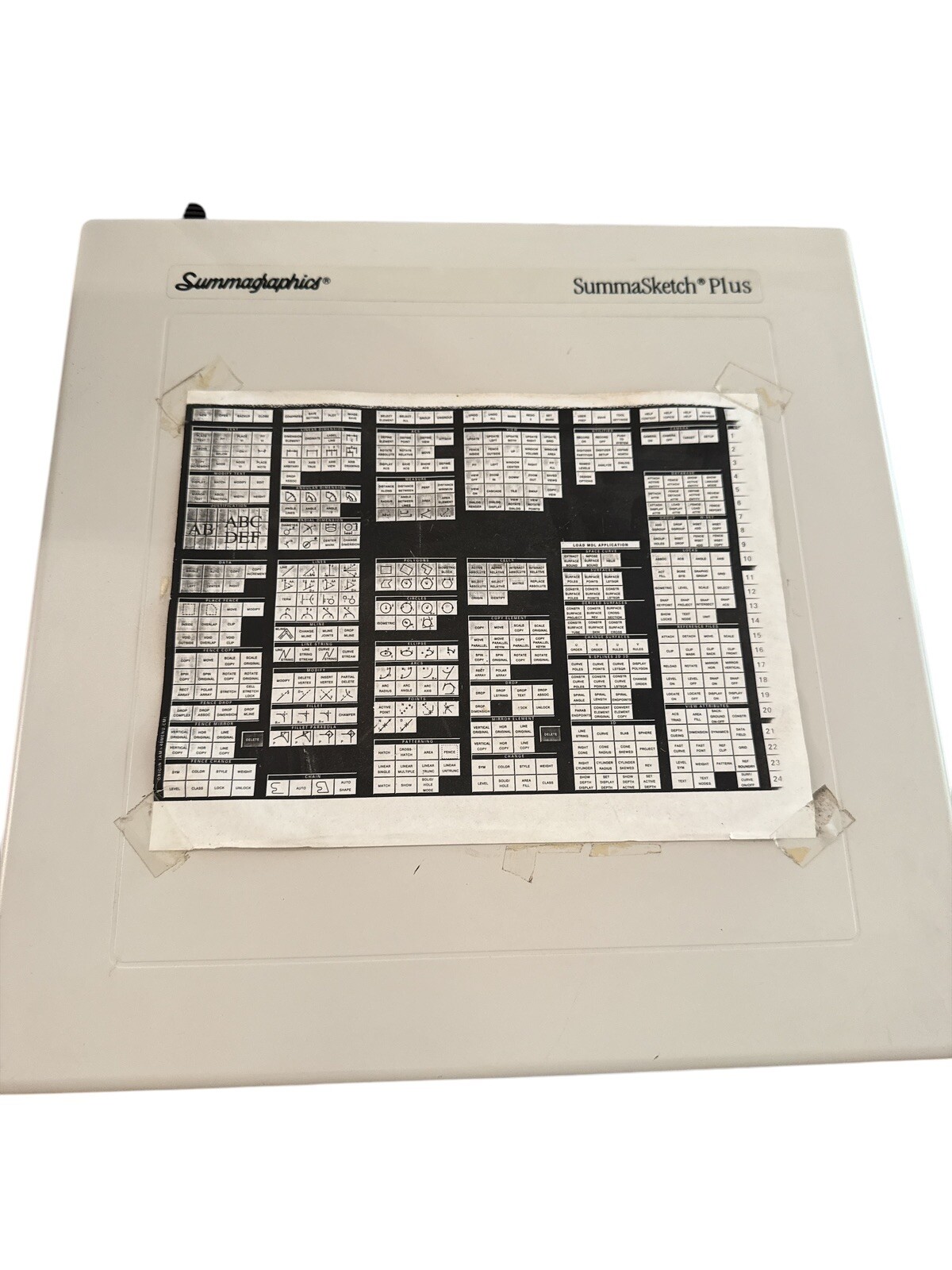 Vintage MM1201 Summagraphics Summa Sketch II Graphic Tablet 12x12