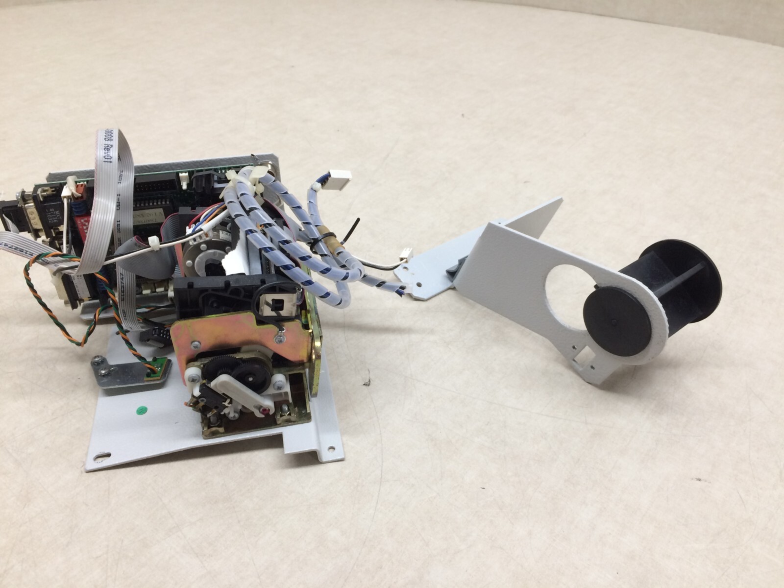 AX 10HM RLDK1008 Thermal Printer & Cutter Assembly w/ Paper Roll Holder