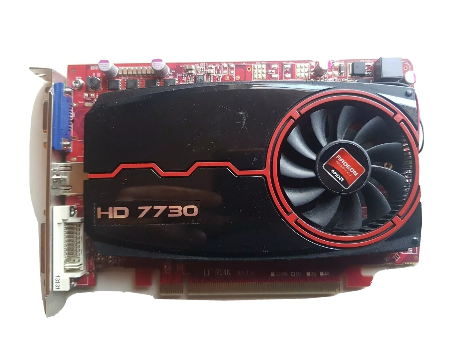 AMD Radeon Graphics Card HD 7730 1 Gigabyte 1G