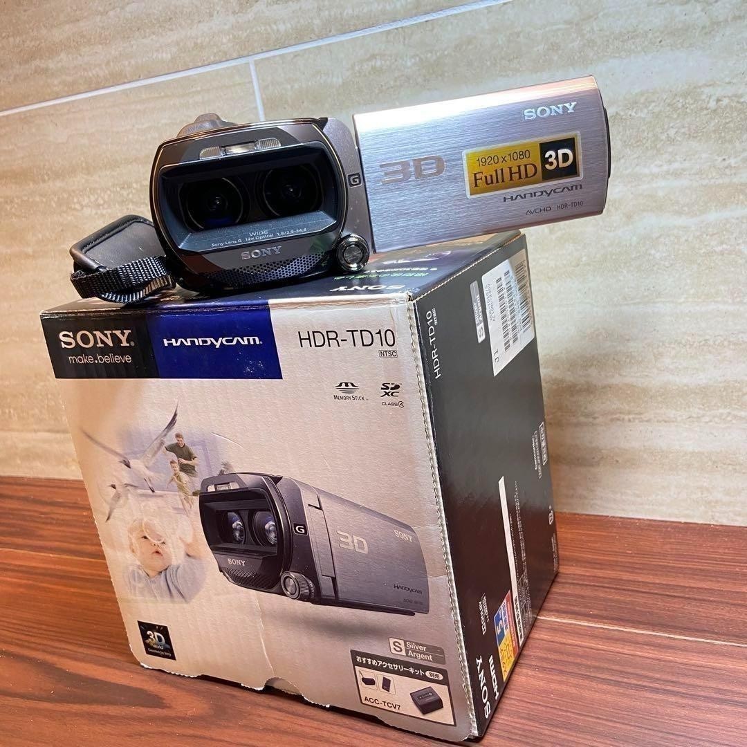 SONY Handycam HDR-TD10 Hi-Vision Full HD 3D Video Camera Camcorder 2.65MP Japan