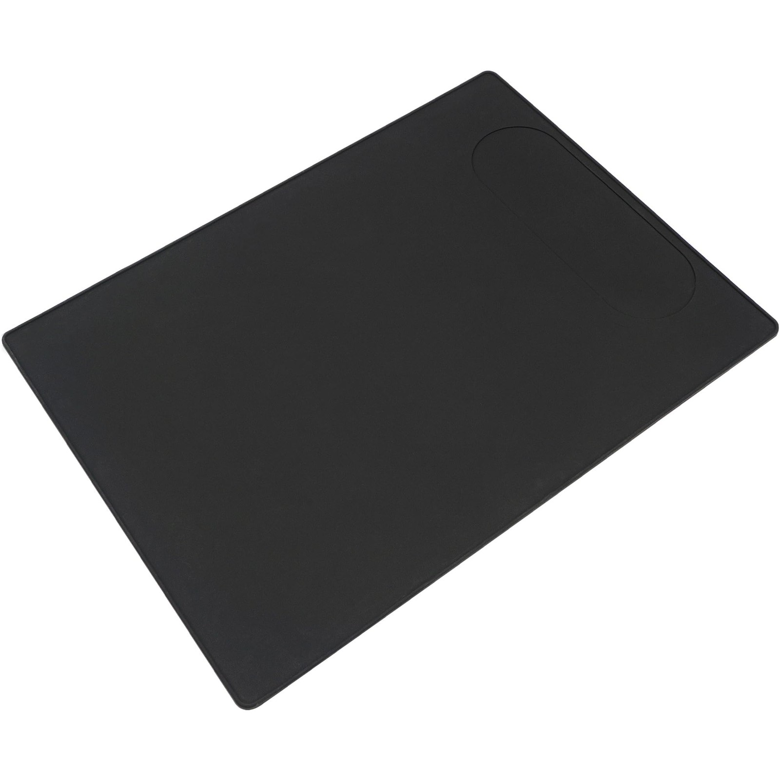 Silicone Mat Under Coffee Machine With Lip Automatic Machines Accessory, Blac...