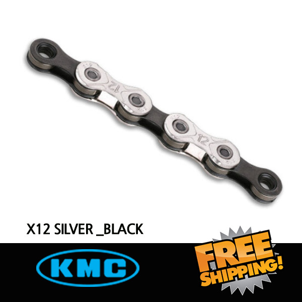KMC X12 Chain Road Bike MTB 12s 120L Silver/Black Fit SRAM Shimano 12 speed bike