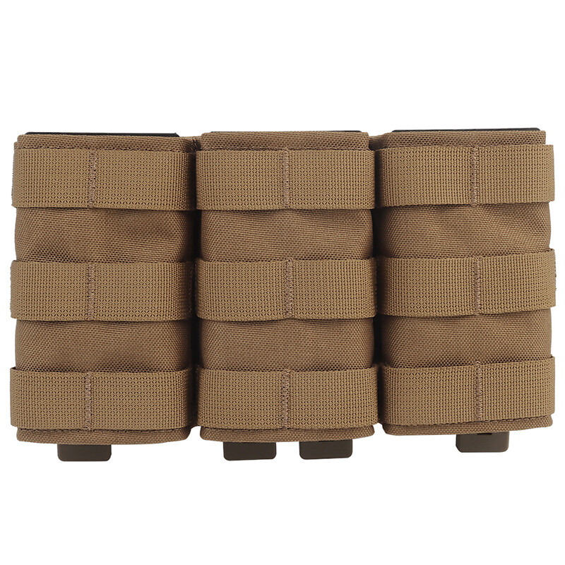 Wosport Tactical Mag Pouch Triple Mag Carrier FAST 7.62mm MOLLE Pouch Military