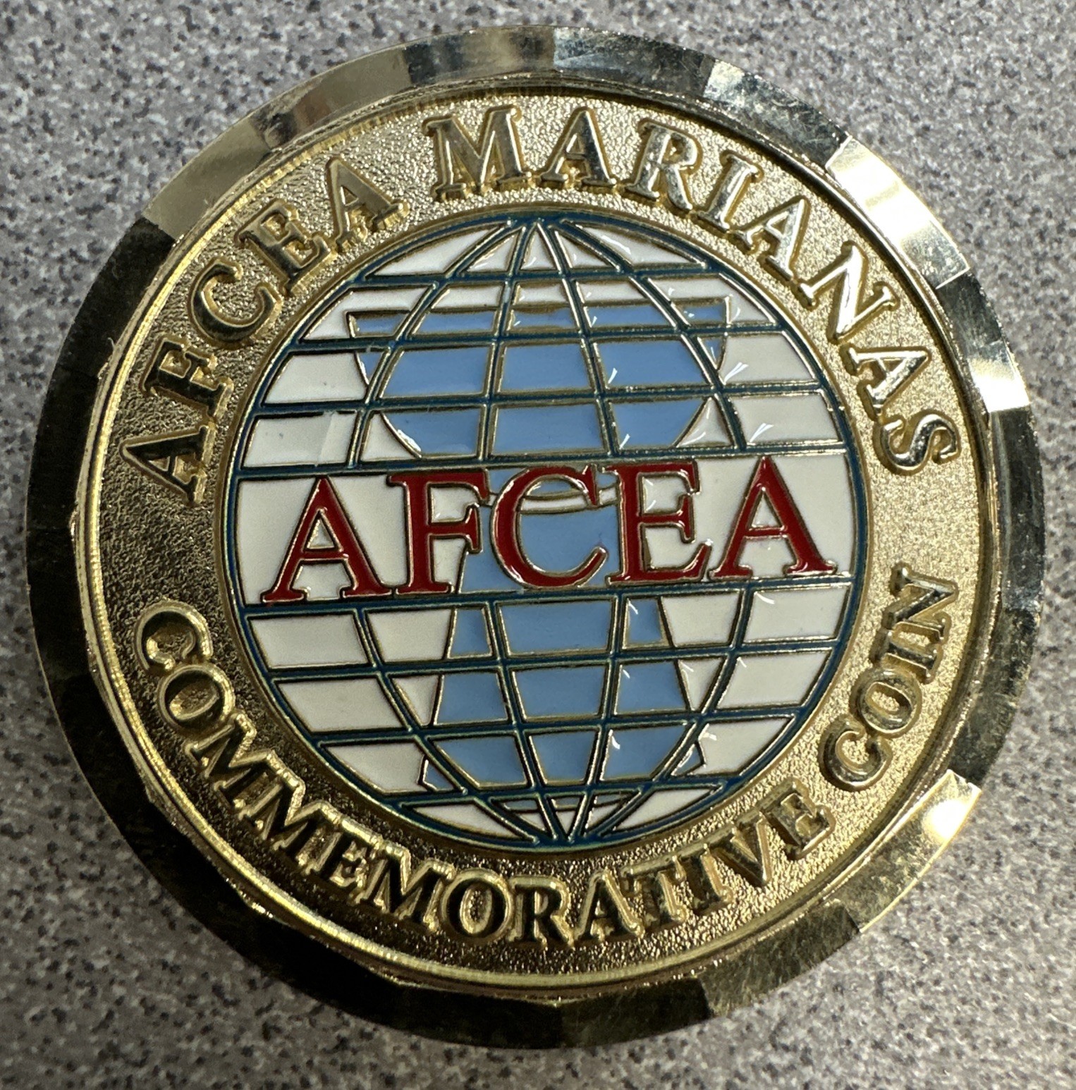 Marianas Technet 2011 AFCEA Challenge Coin