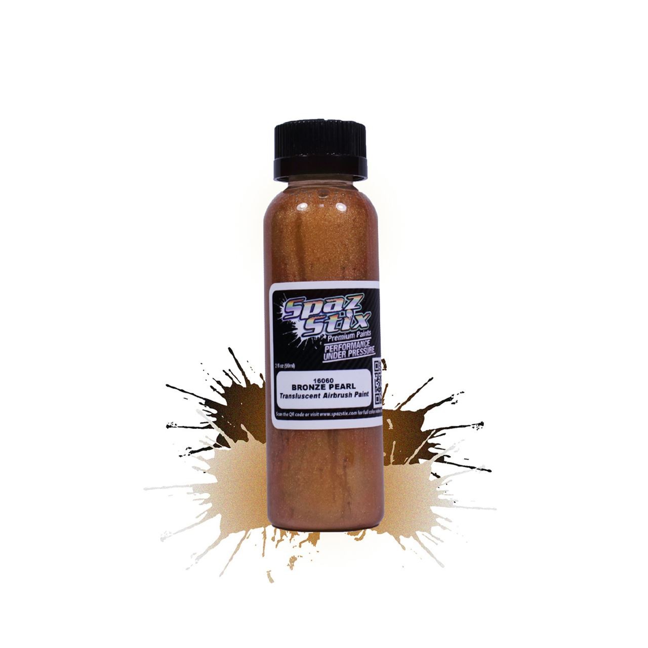 Spaz Stix SZX16060 Bronze Pearl Airbrush Paint R/C Lexan Body - 2oz