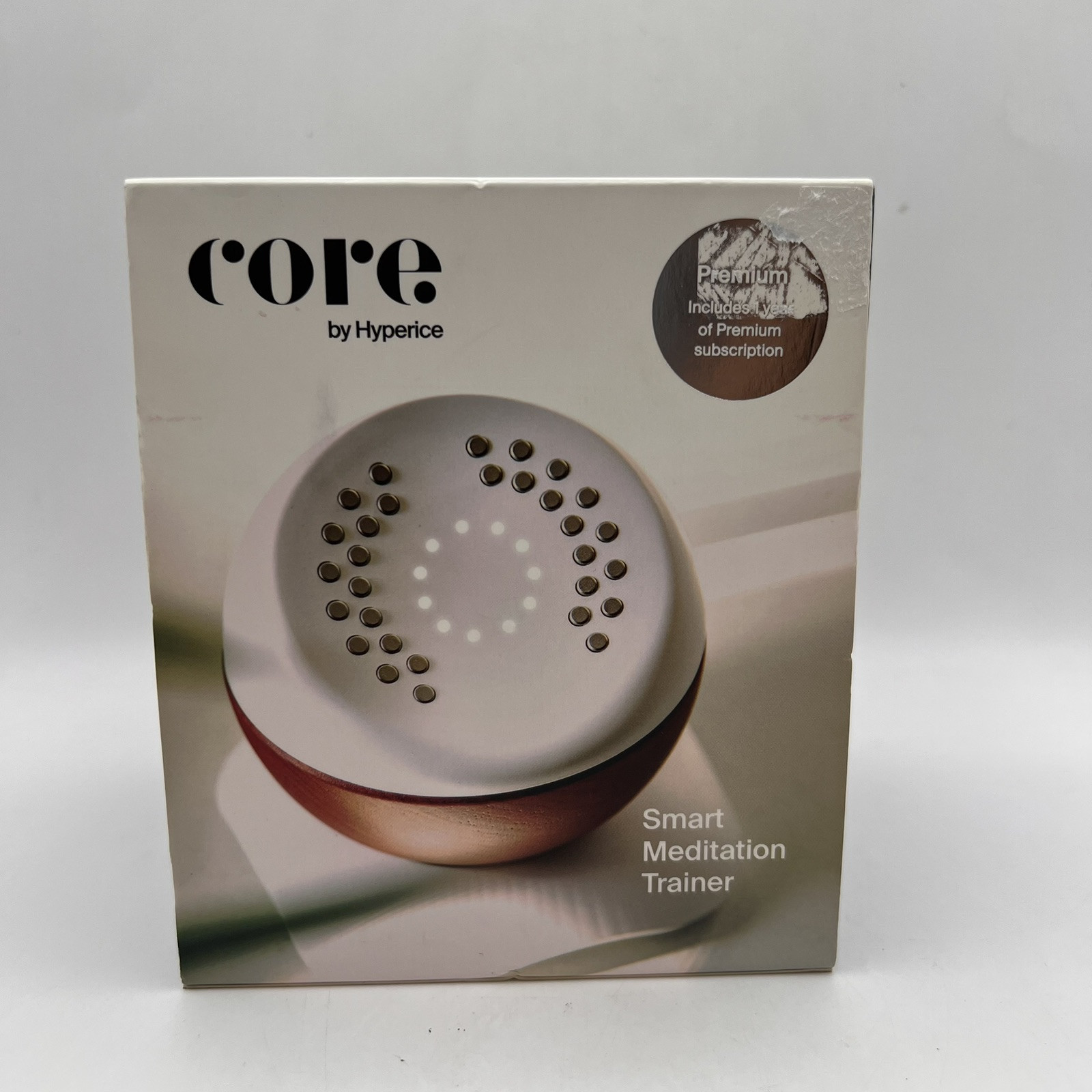 Hyperice Core Smart Meditation Breath Yoga Mind Focus Stress Relief Trainer