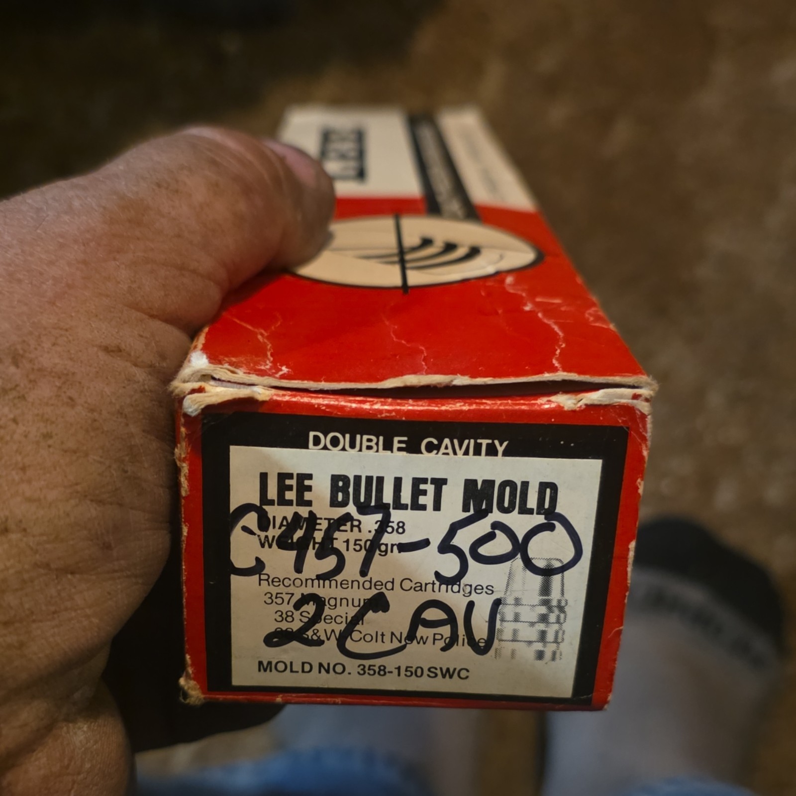 Lee Precision Double Cavity Bullet Mold c457- 500 MPN 90376