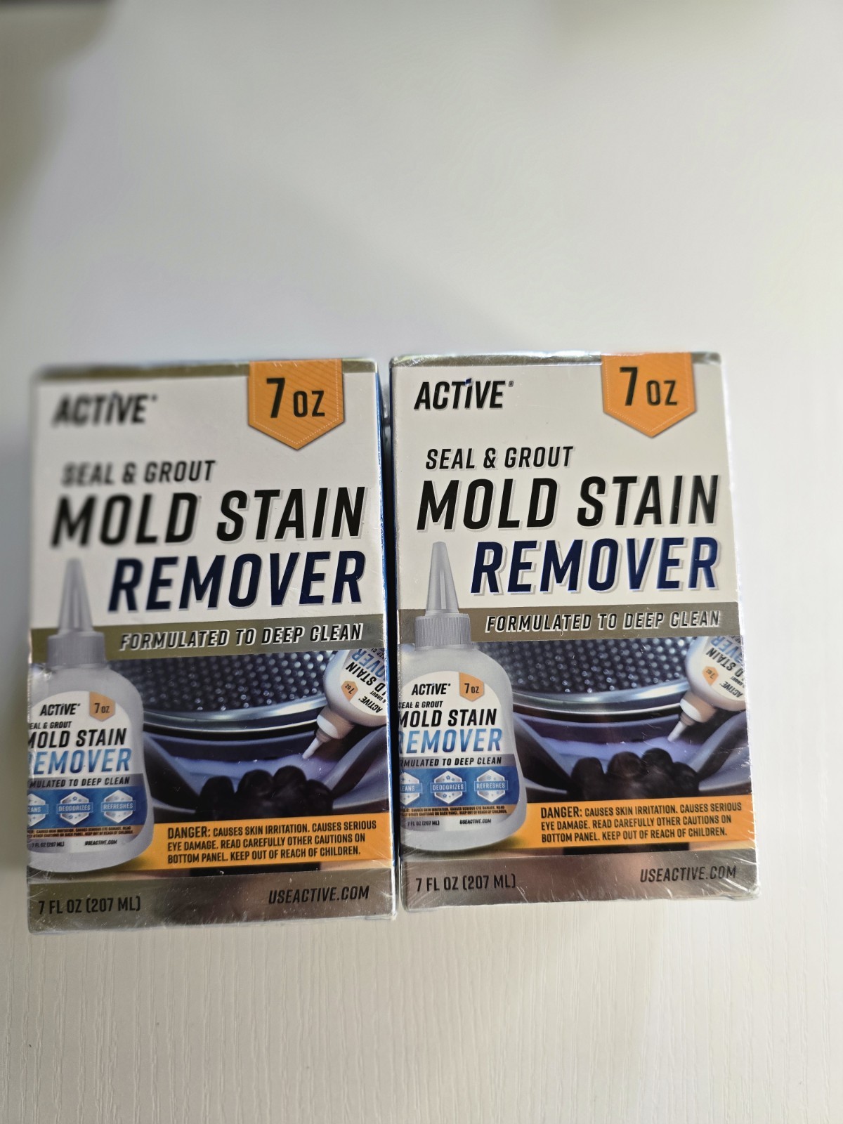 Pack OF 2 ACTIVE Mold Stain Remover Gel Cleaner - Heavy Duty Stain Cleaner