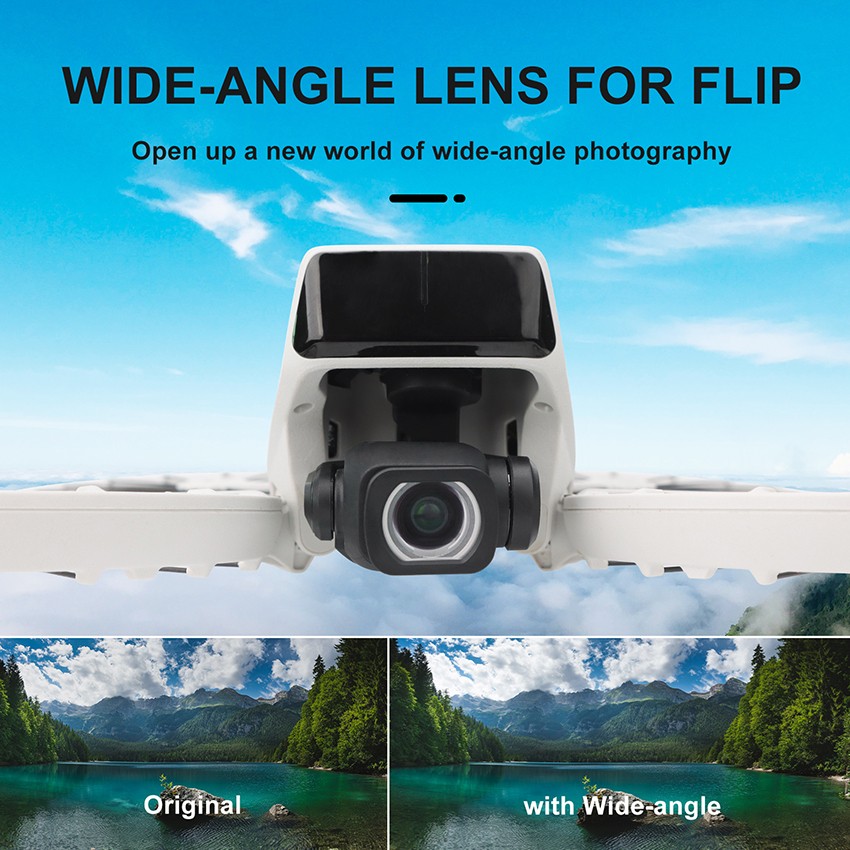 Wide Angle Lens Replacement for DJI FLIP Drone Camera Accessories