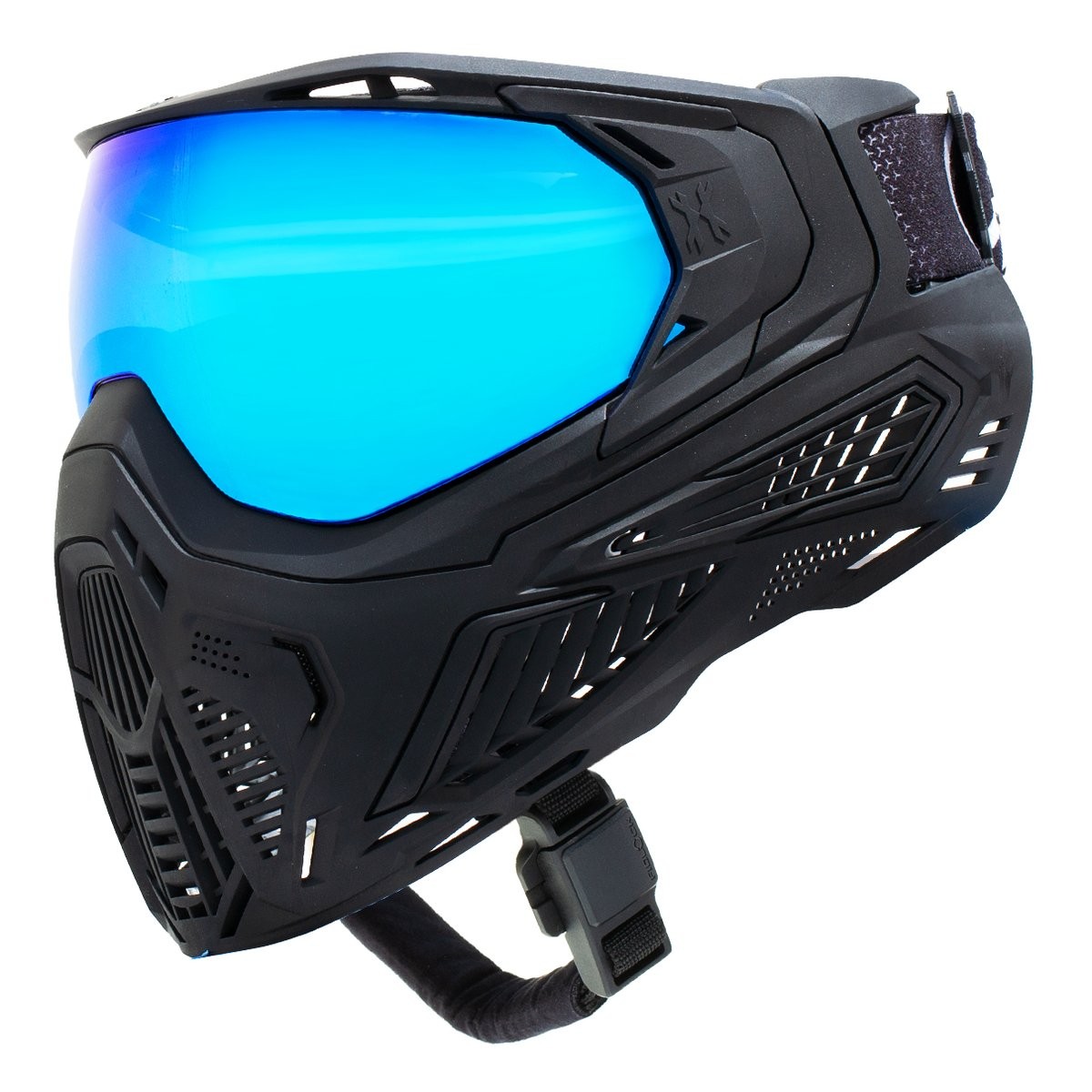 HK Army SLR Paintball Mask – Tsunami (Black/Black/Black) - Artic Lens | Therm...