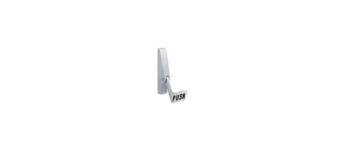 Paddle Concealed Vertical Rod Exit Device Left Hand Reverse Bevel Type Dark Bron