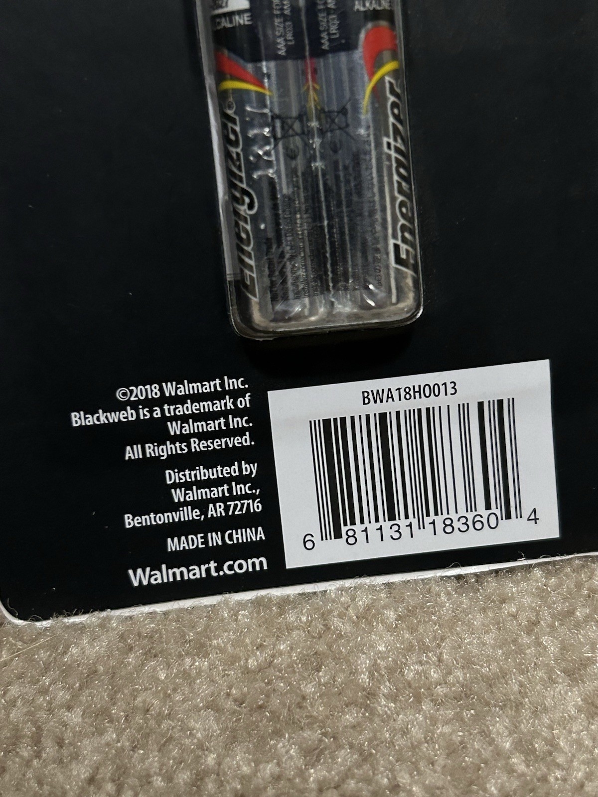Blackweb Wireless Presenter Pointer 2.4GHz USB Receiver 8 Buttons BWA18H0013