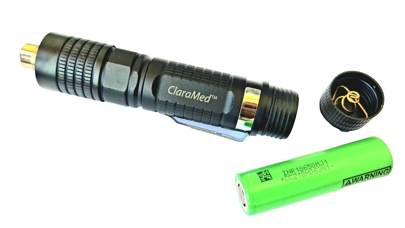 ClaraMed phone endoscope adapter with Olympus compatible LED light source S3