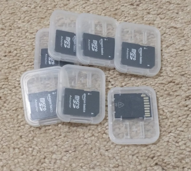 Lot of (7) Micro SD adapters