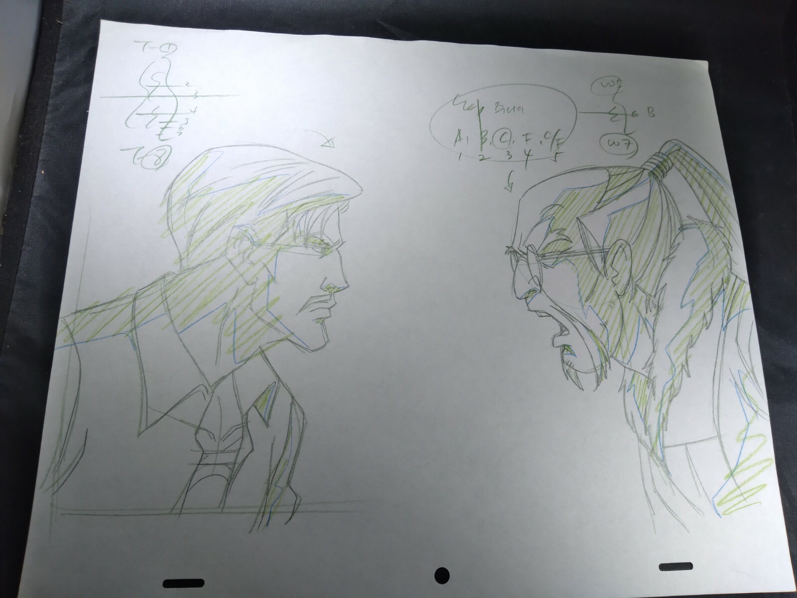 Marvel animation cels Production Art Comics DOCTOR STRANGE WONG CHU DR. STRANGE