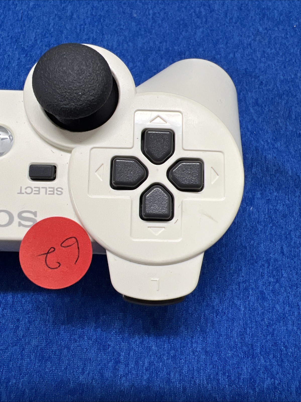 Sony PS3 DualShock 3 Wireless Controller – White OEM Original Tested