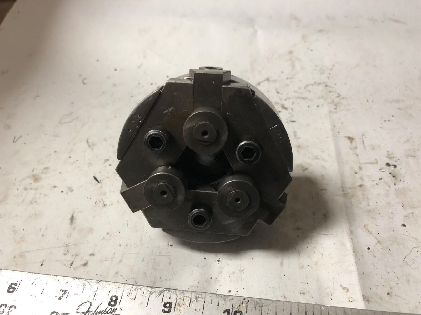 MACHINIST LATHE TOOL MILL Machinist  3 5/8" Lathe Scroll Chuck for Lathe ShC