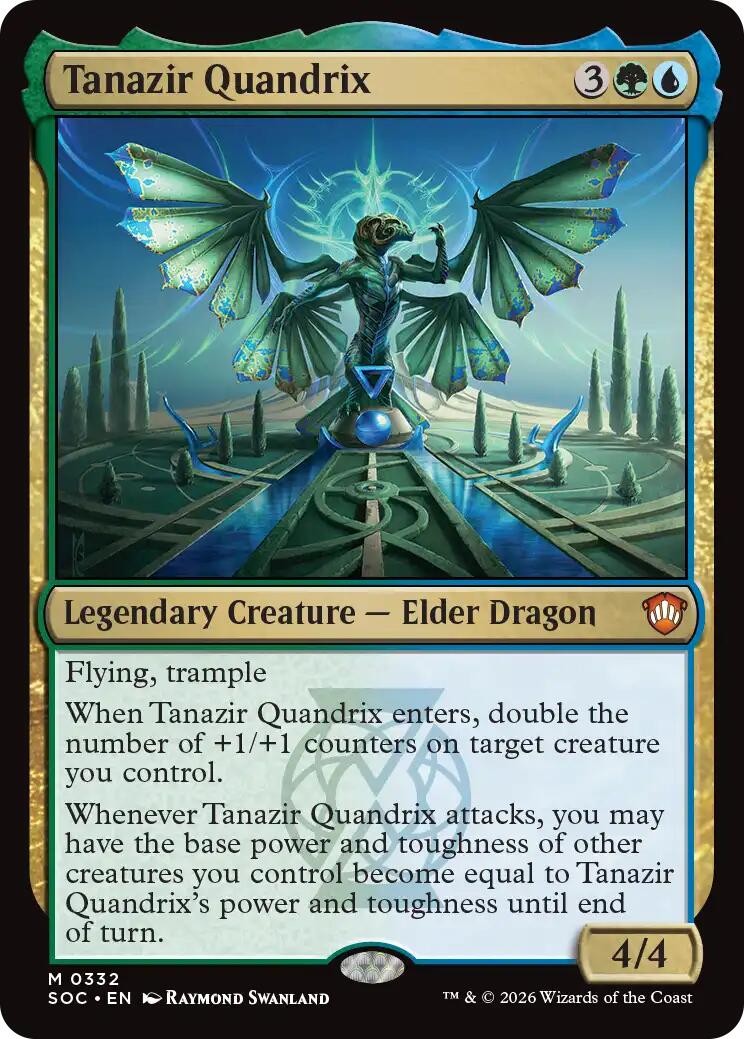 Tanazir Quandrix - 332 - NM - Commander: Secrets of Strixhaven