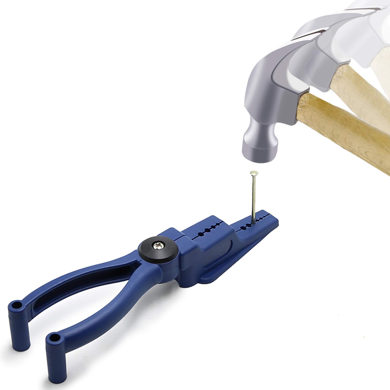 Plastic Pliers, Home Tool Auxiliary Jelanry Secure Nails Blue