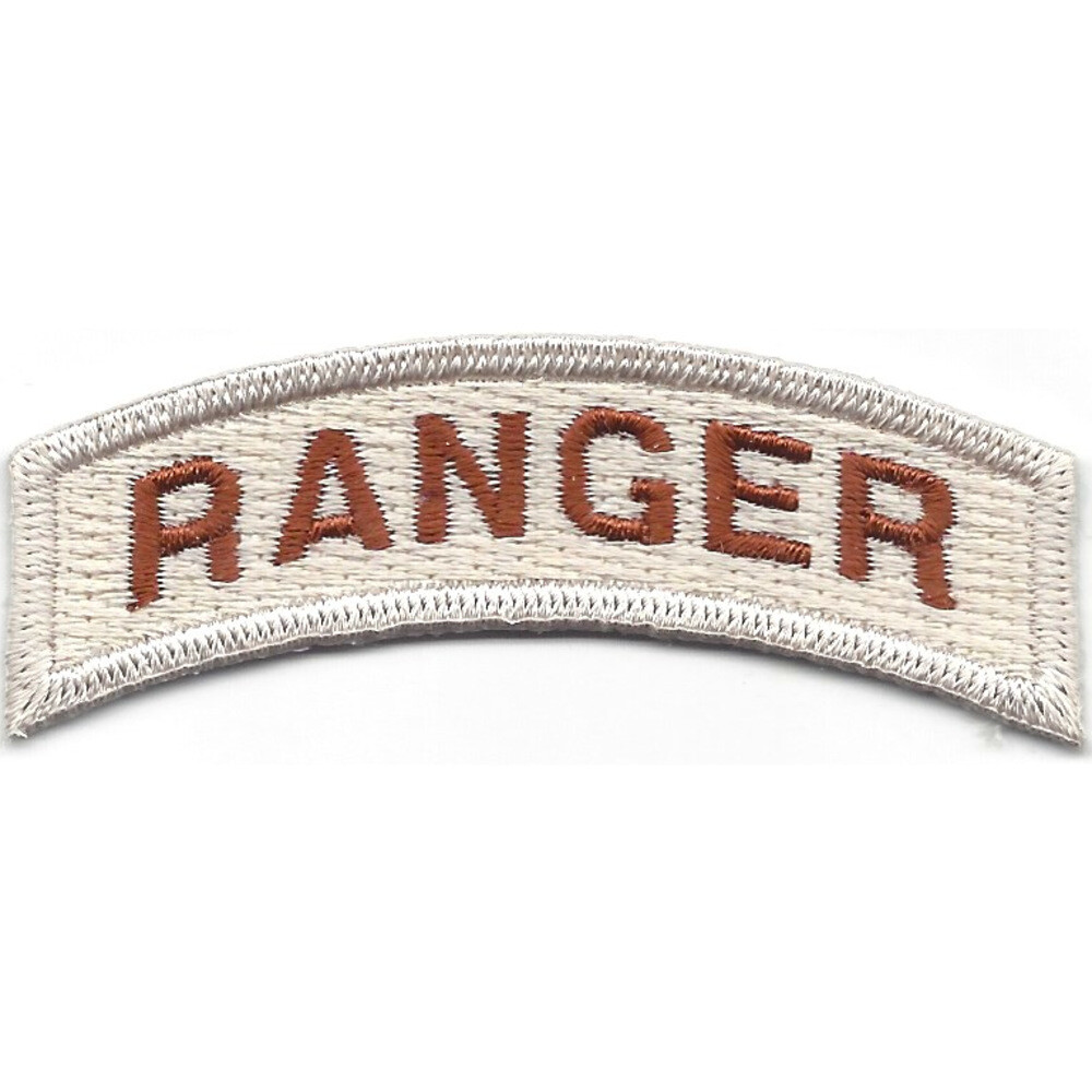 Army Ranger Rocker Desert Patch